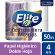Papel  Higiénico  Elite 4 x 50 mts